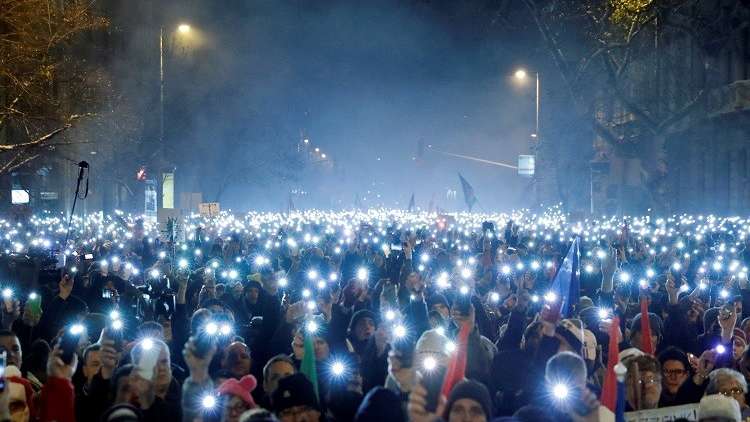 هنغاريا.. تظاهرة جديدة مناهضة لأوربان في بودابست