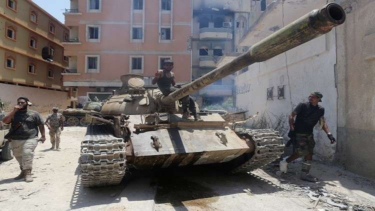 الجيش الوطني الليبي يحكم سيطرته الكاملة على قلعة السدادة شرقي مدينة مصراته