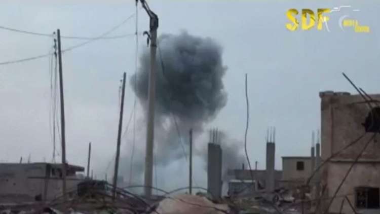 قوات سوريا الديموقراطية تنشر فيديو لمعاركها ضد 