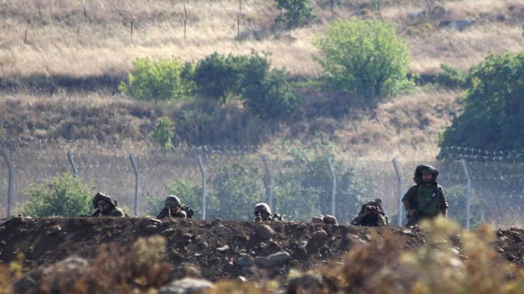 الجيش الإسرائيلي: أطلقنا النار على مسلحين عبروا حدود هضبة الجولان