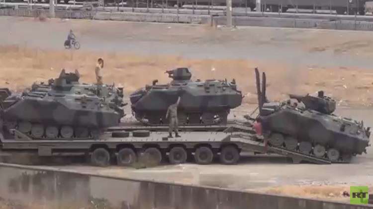 تعزيزات عسكرية جديدة تركية إلى سوريا