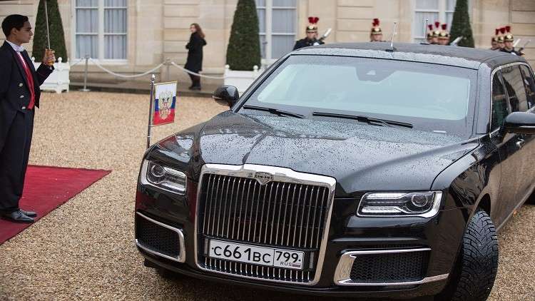 روسيا تبدأ في إنتاج سيارات "آوروس" (صور)