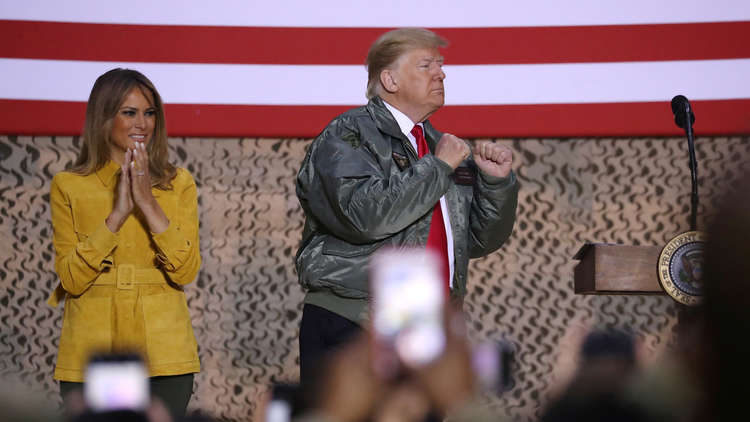 ترامب: الولايات المتحدة لا تستطيع أن تبقى شرطيا عالميا!