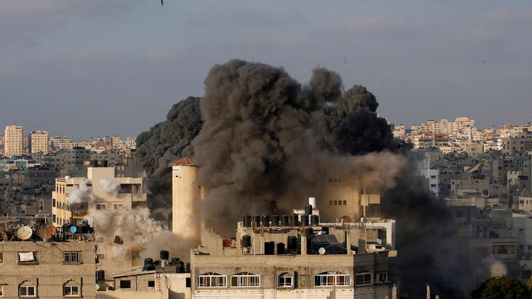 غارة إسرائيلية على قطاع غزة  