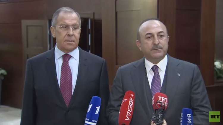 لافروف: محادثاتنا مع تركيا حول سوريا كانت مفيدة
