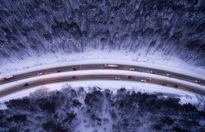 بانوراما الطريق السريع بريدسكوي شوسي في نوفوسيبيرسك