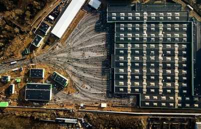 محطة "ليخابوري" لقطارات لوكوموتيف في موسكو