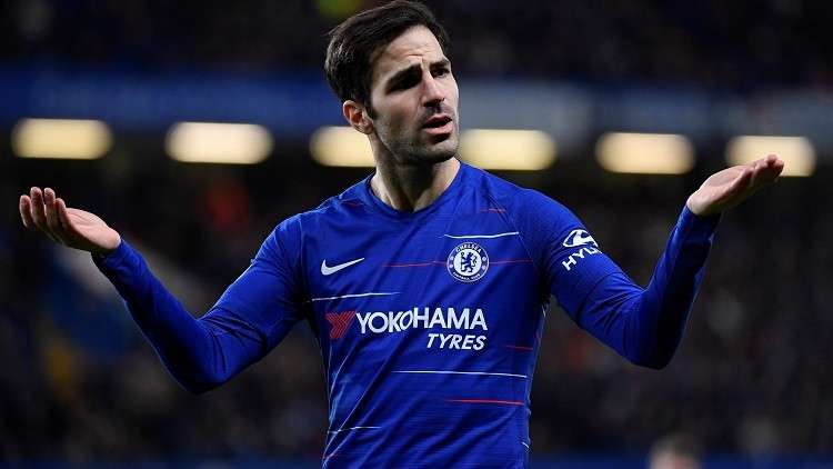 بالصور.. فابريغاس يودع جماهير تشيلسي