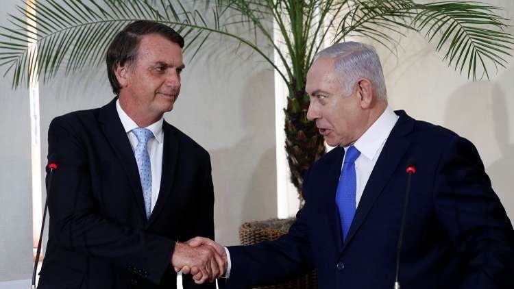 البرازيل: لم يتحدد بعد موعد نقل سفارتنا في إسرائيل إلى القدس