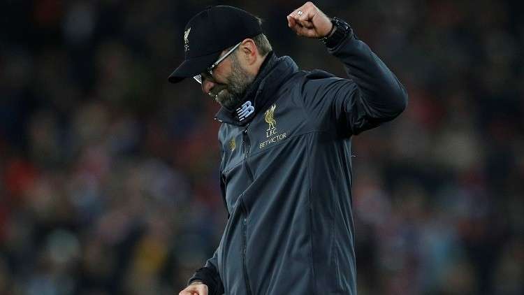 كلوب "سعيد" رغم الخسارة أمام مانشستر سيتي