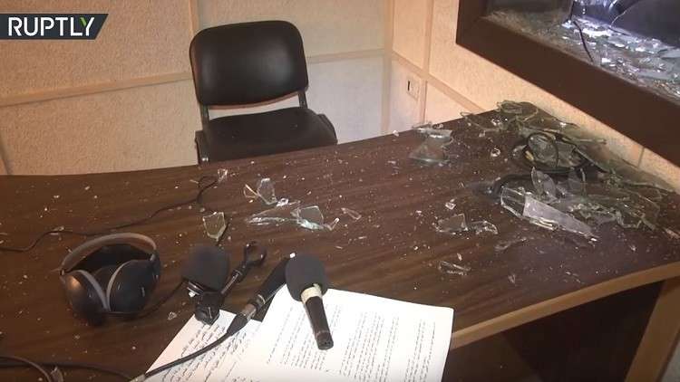 مجهولون يقتحمون مقر تلفزيون فلسطين في غزة