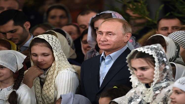 بوتين يهنئ المسيحيين الأرثوذكس بعيد الميلاد 