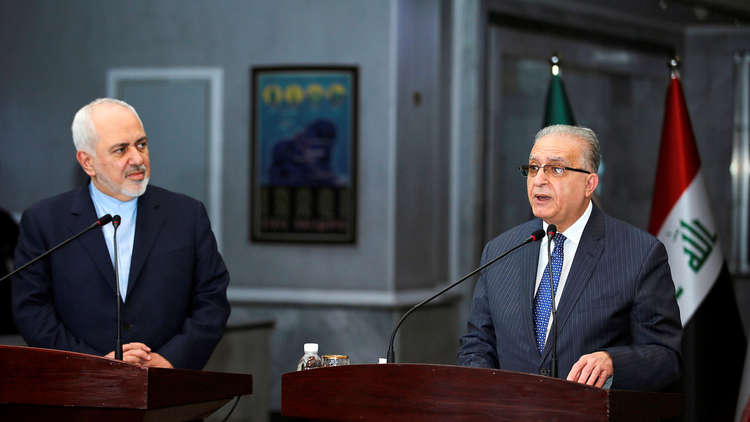 وزير خارجية العراق: ناقشنا مع ظريف دعم جهودنا لإعادة سوريا للجامعة العربية