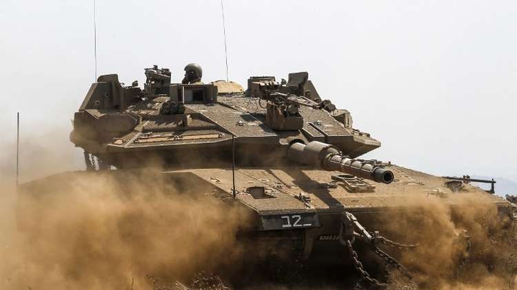 دبابة إسرائيلية كادت أن تتسبب في كارثة!
