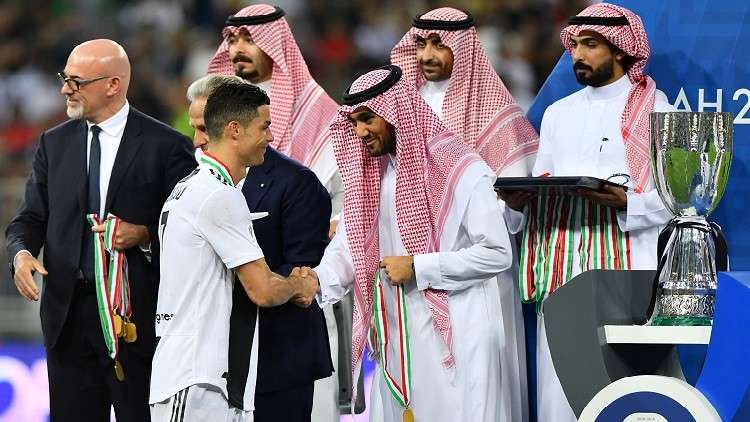 السعودية تستضيف السوبر الإيطالي لغاية 2021