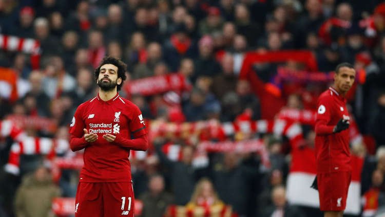 محمد صلاح ينفرد برقم مميز ويتصدر قائمة الهدافين في 