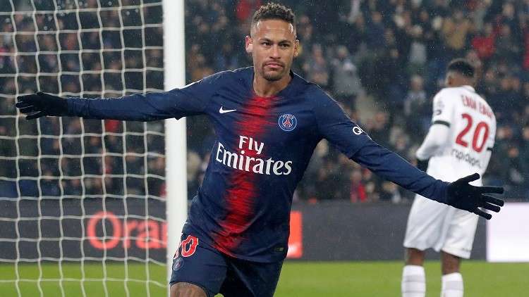 البرازيلي نيمار يحقق إنجازا مئويا