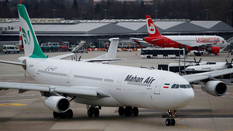 فرنسا تفرض حظرا على شركة طيران إيرانية بسبب سوريا