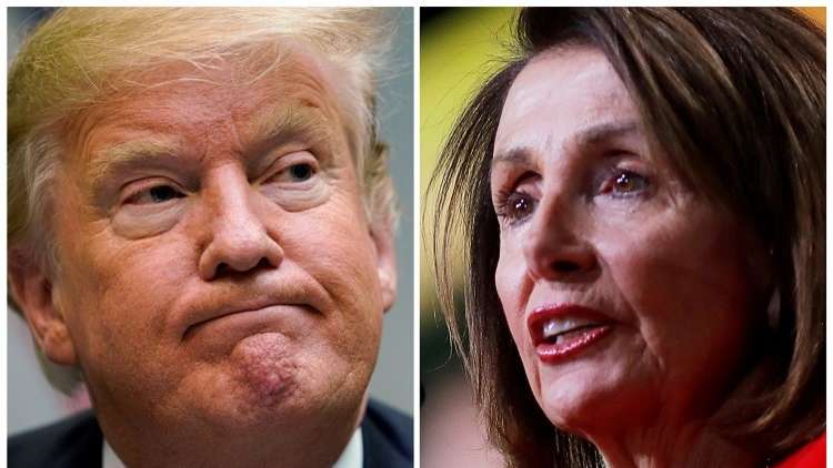 ترامب يتراجع أمام بيلوسي وينزل عند طلبها تأجيل خطابه أمام الكونغرس