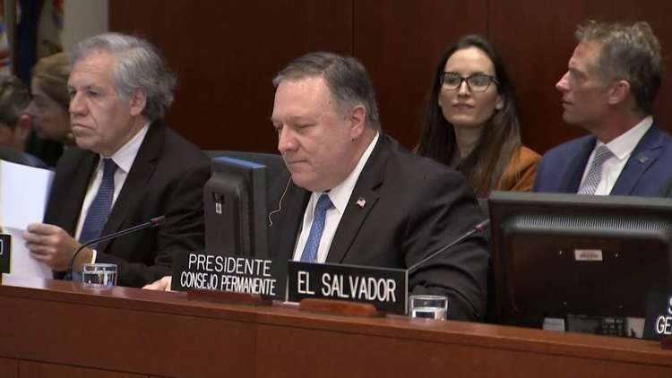 بومبيو: حكومة مادورو في فنزويلا غير شرعية وغير ديمقراطية