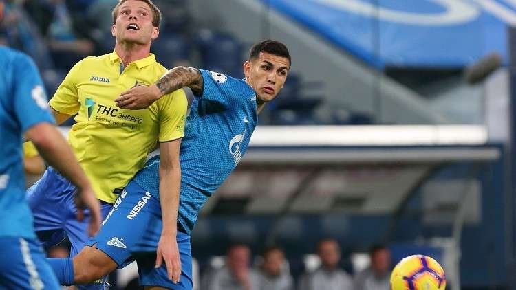 باريس سان جيرمان يضم وسط زينيت الروسي