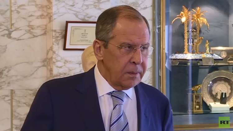 لافروف يؤكد ضرورة حل الأزمة الليبية تحت إشراف أممي