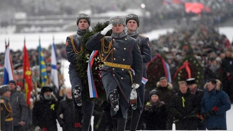 روسيا تحيي الذكرى الـ 75 لفك الحصار عن مدينة  لينينغراد (سان بطرسبورغ)