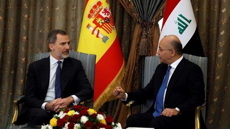  اسبانيا تقدم اعتذارا للعراق عن رفع العلم القديم خطأ 