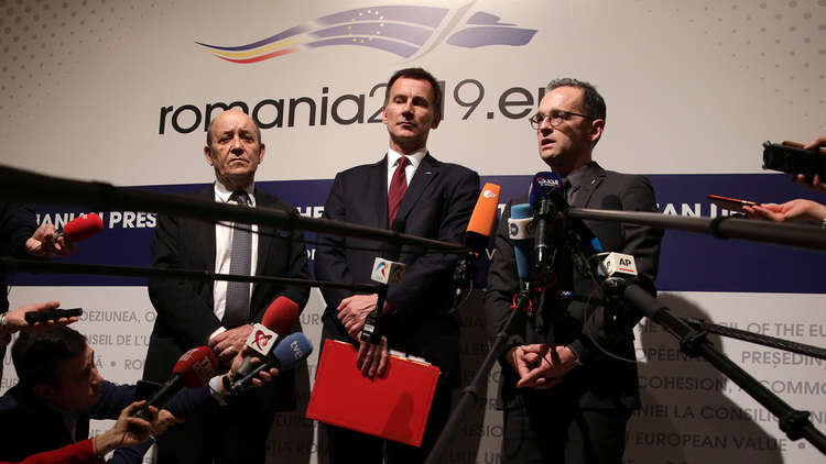 بريطانيا وفرنسا وألمانيا تنشئ آلية خاصة للتجارة مع إيران