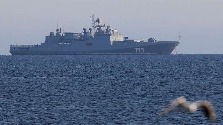 البحرية الروسية تتدرب على صد هجوم صاروخي في حوض المتوسط