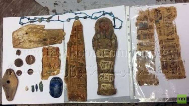 إحباط محاولة تهريب آثار مصرية إلى تركيا