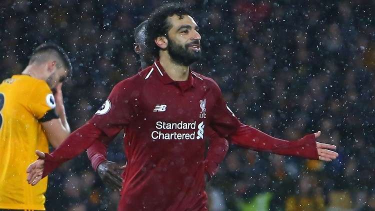 صلاح يفوز بجائزة لاعب الشهر في الدوري الإنجليزي