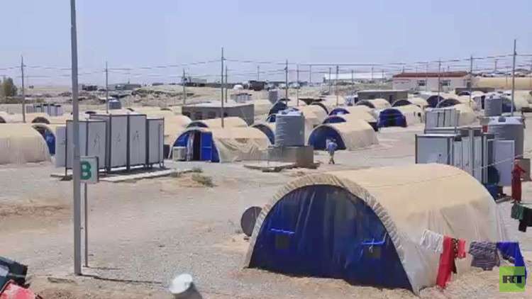 العراق.. مصرع 4 أطفال نازحين بحريق التهم خيمتهم في كركوك