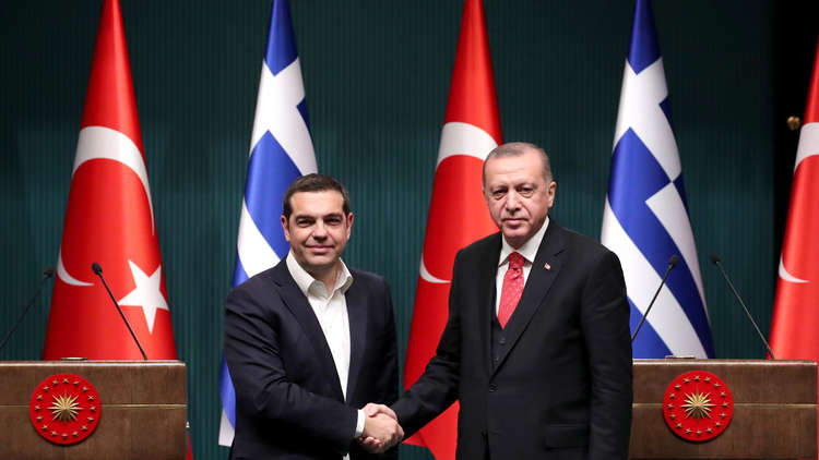 أردوغان: أثق في إمكانية حل جميع القضايا مع اليونان سلميا