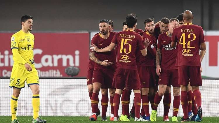 ذئاب روما تعمق جراح كييفو فيرونا (فيديو)