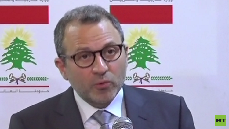 باسيل: ظريف أكد دعم بلاده للبنان في مسألة عودة اللاجئين السوريين إلى بلادهم