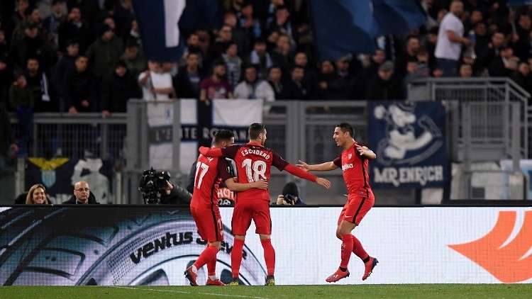 وسام بن يدر ينفذ بإشبيلية من مطب لاتسيو