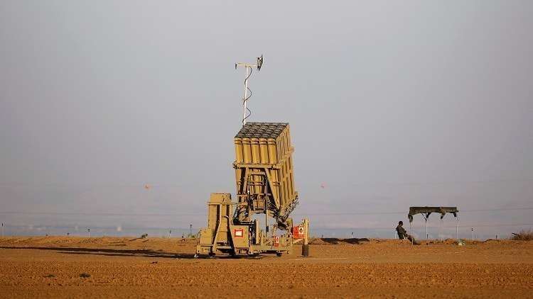 نشر القبة الحديدية الإسرائيلية في سوريا 