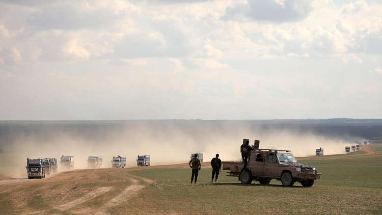 "قسد" تستعد لمهاجمة آخر مسلحي "داعش" المحاصرين في قرية الباغوز