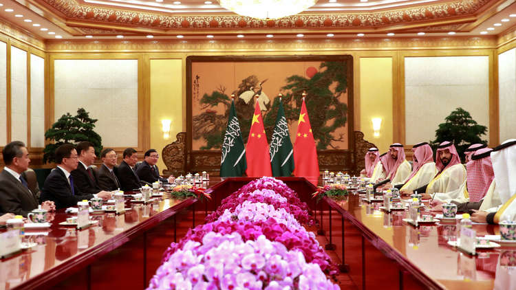 أبرز ما بحثه ولي العهد السعودي مع الرئيس الصيني