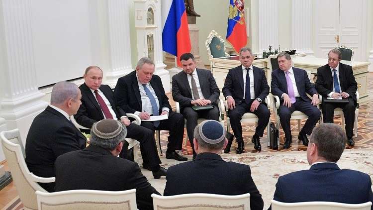 المحادثات الروسية الإسرئيلية في موسكو يوم 27 فبراير 2019