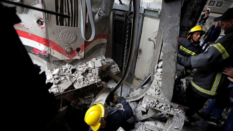 ارتفاع حصيلة ضحايا حادث محطة مصر إلى 22