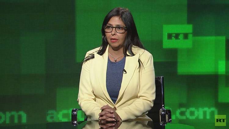 مقابلة خاصة لـRT مع نائب رئيس فنزويلا دلسي رودريغيز