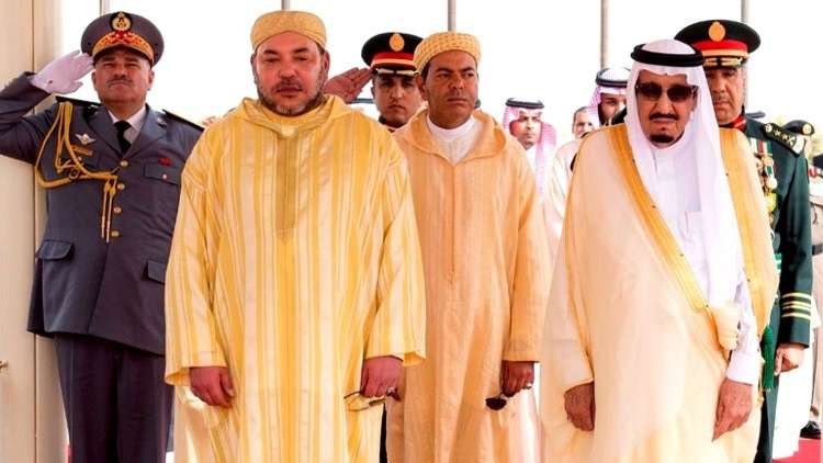 برقية تعزية من ملك المغرب لملك السعودية