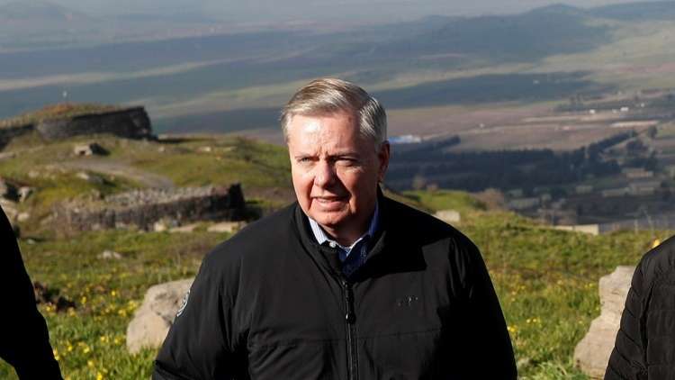 السناتور الأمريكي غراهام: سأقنع ترامب بأن الجولان جزء من إسرائيل