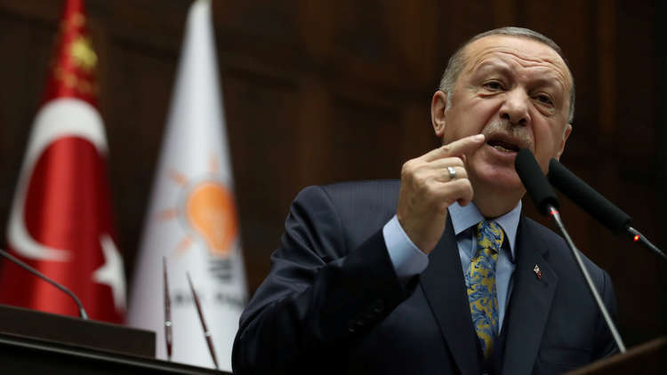 أردوغان يصعد لهجته تجاه السيسي والساسة الأوروبيين  