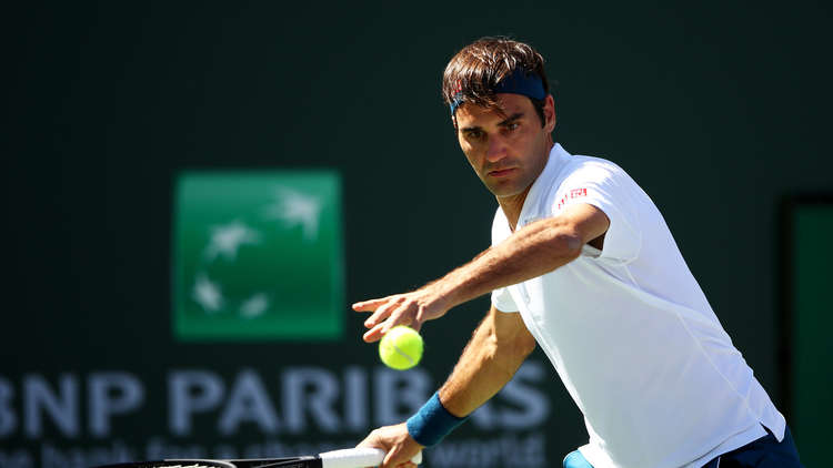 فيدرر يعبر لنصف نهائي إنديان ويلز