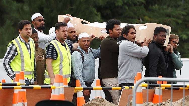 نيوزيلندا تحدد هويات جميع ضحايا الهجوم الإرهابي على المسجدين