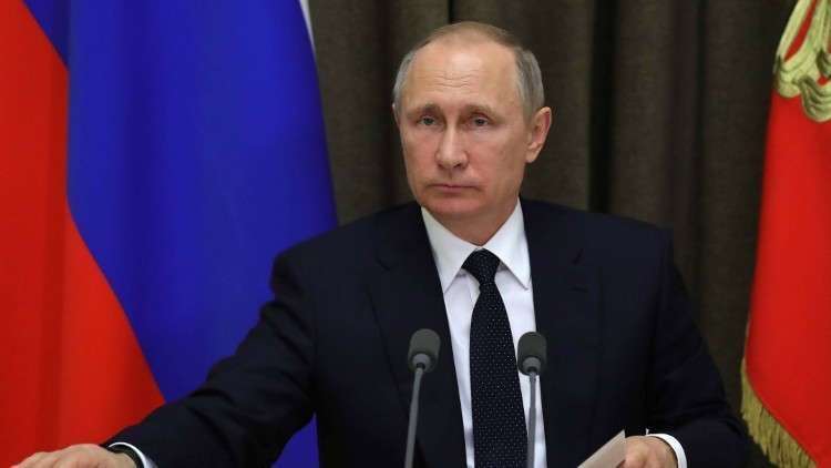 الرئيس الروسي يعزي نظيره العراقي في ضحايا حادث غرق العبارة بالموصل