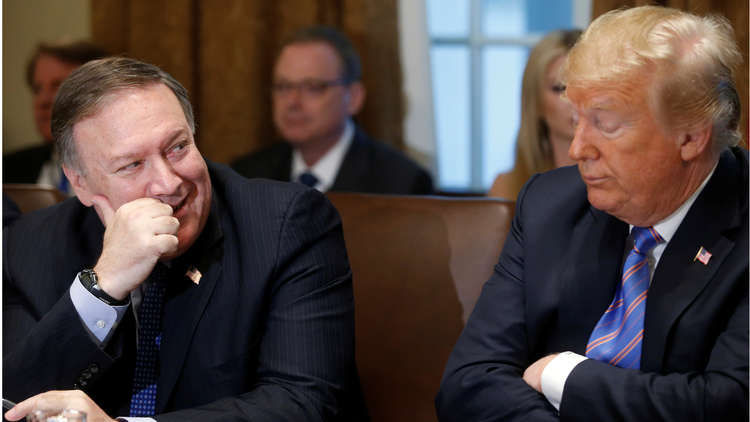 بومبيو حول الجولان: ربما الرب أرسل ترامب لحماية إسرائيل من إيران